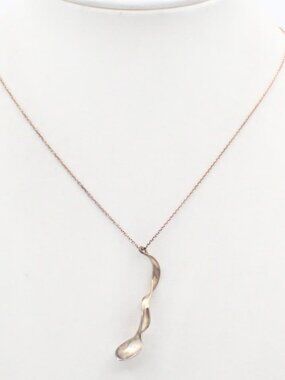 Tiffany & Co. Frank Gehry Orchid Drop Necklace 925